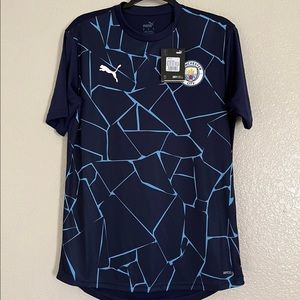 Puma 2020-21 Manchester City Stadium Jersey - Navy-Sky Blue